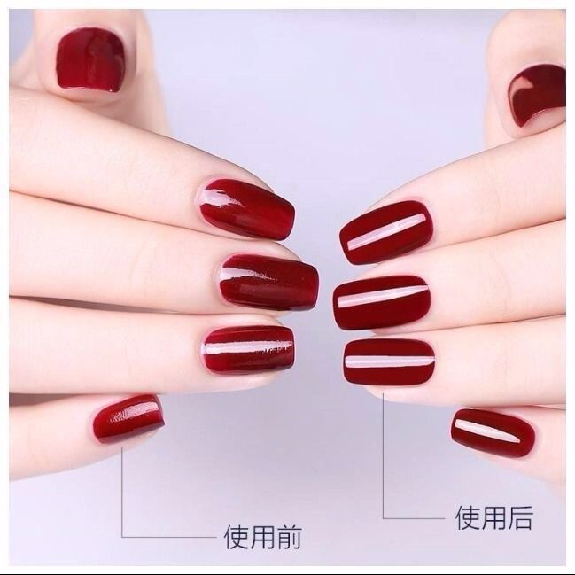 网红同款透明小瓶指甲油爱护护甲油底油封层油甲油胶