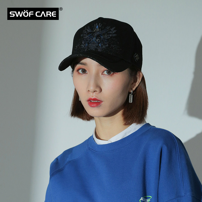 swofcare思沃思沃福福超五角星3d刺绣时尚潮流男女运动运动帽