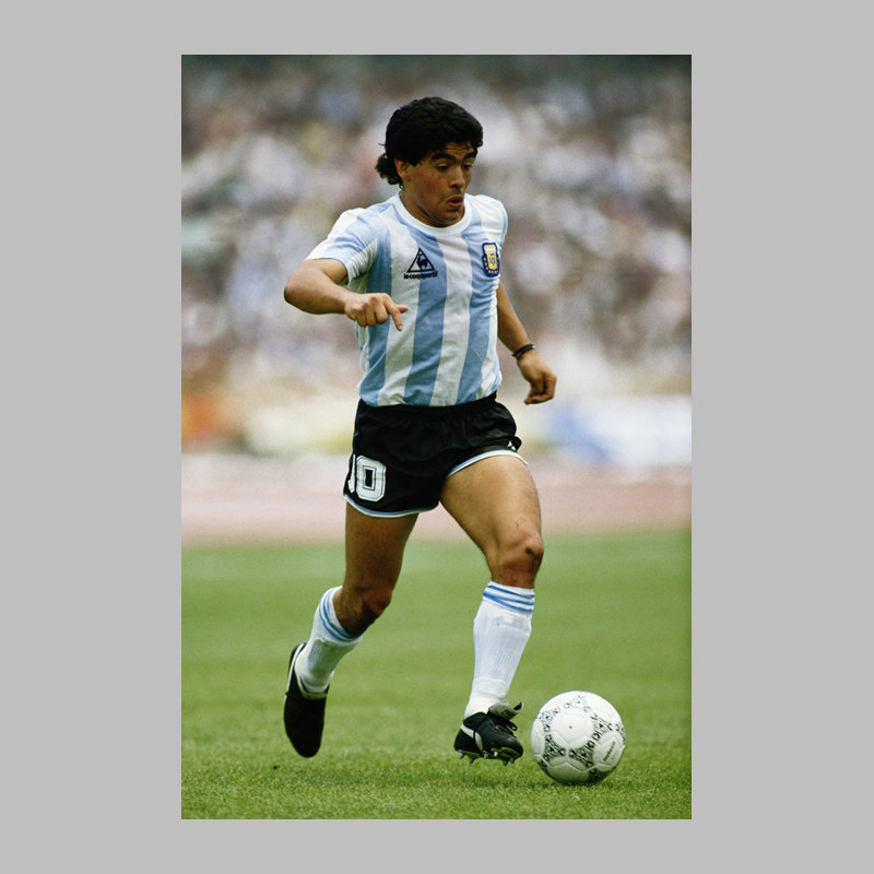 马拉多纳海报装饰画球星足球明星罗梅西梅西学生宿舍墙贴现代装饰画