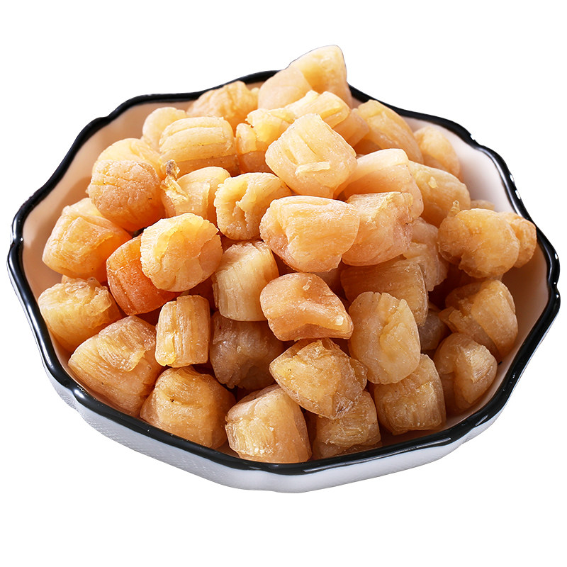 东瓜干贝汤干贝海鲜干货250g日晒干贝瑶柱贝壳霞浦扇贝淡干贝壳肉