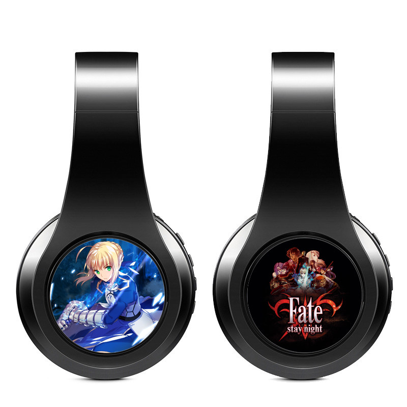 动漫无线发光蓝牙耳机头戴命运长夜周边fate贞德动漫3c周边