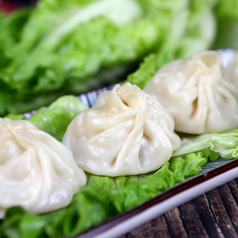 灌汤小笼包广式速冻包点茶楼酒店营养早餐点心包点