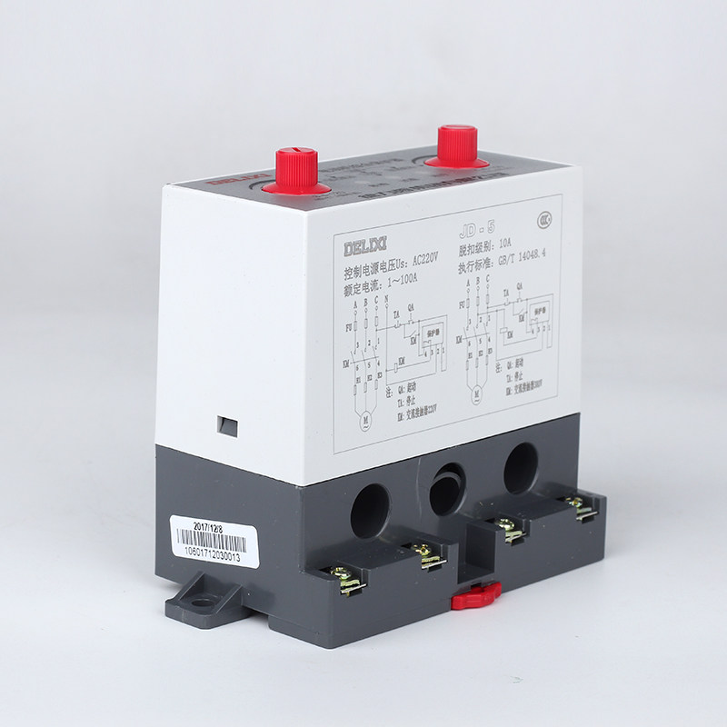 德力西380v电动机保护器220v三相电机过流缺相过载保护器