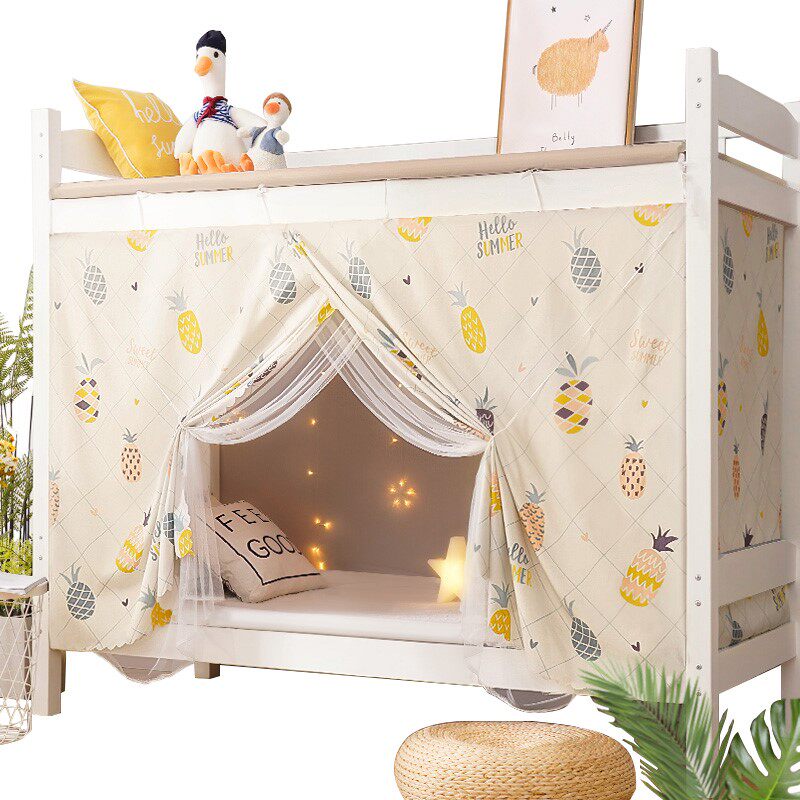 学生宿舍床帘蚊帐一体式全封闭遮光铺上下铺寝室蚊帐