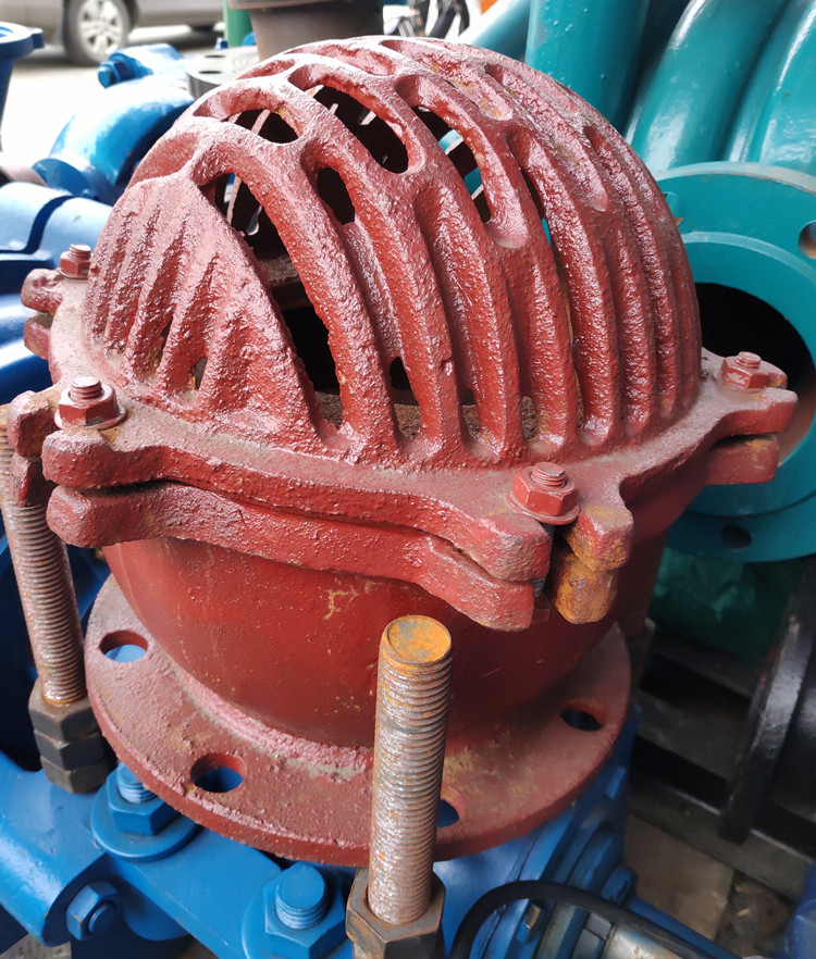 底阀离心泵化工泵用法兰直接4寸铸铁材质工程塑料底阀