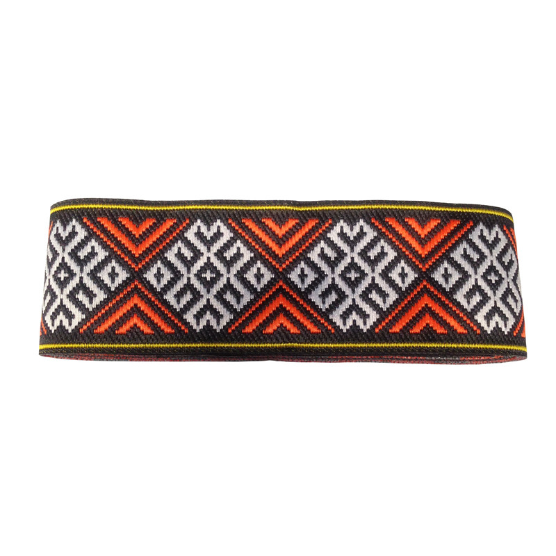 20195cm壮锦图案花边织带广西壮族传统文化民族特色花边