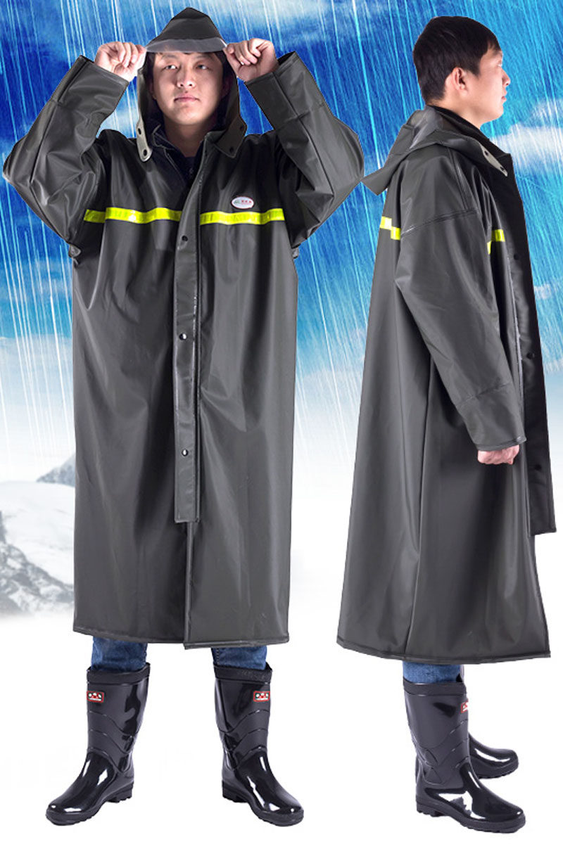 雨衣加长防汛长款全身防暴暴雨风衣雨披劳保雨披