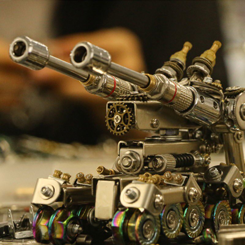 机械党拼装模型天启坦克ii高难度玩具立体拼图建构