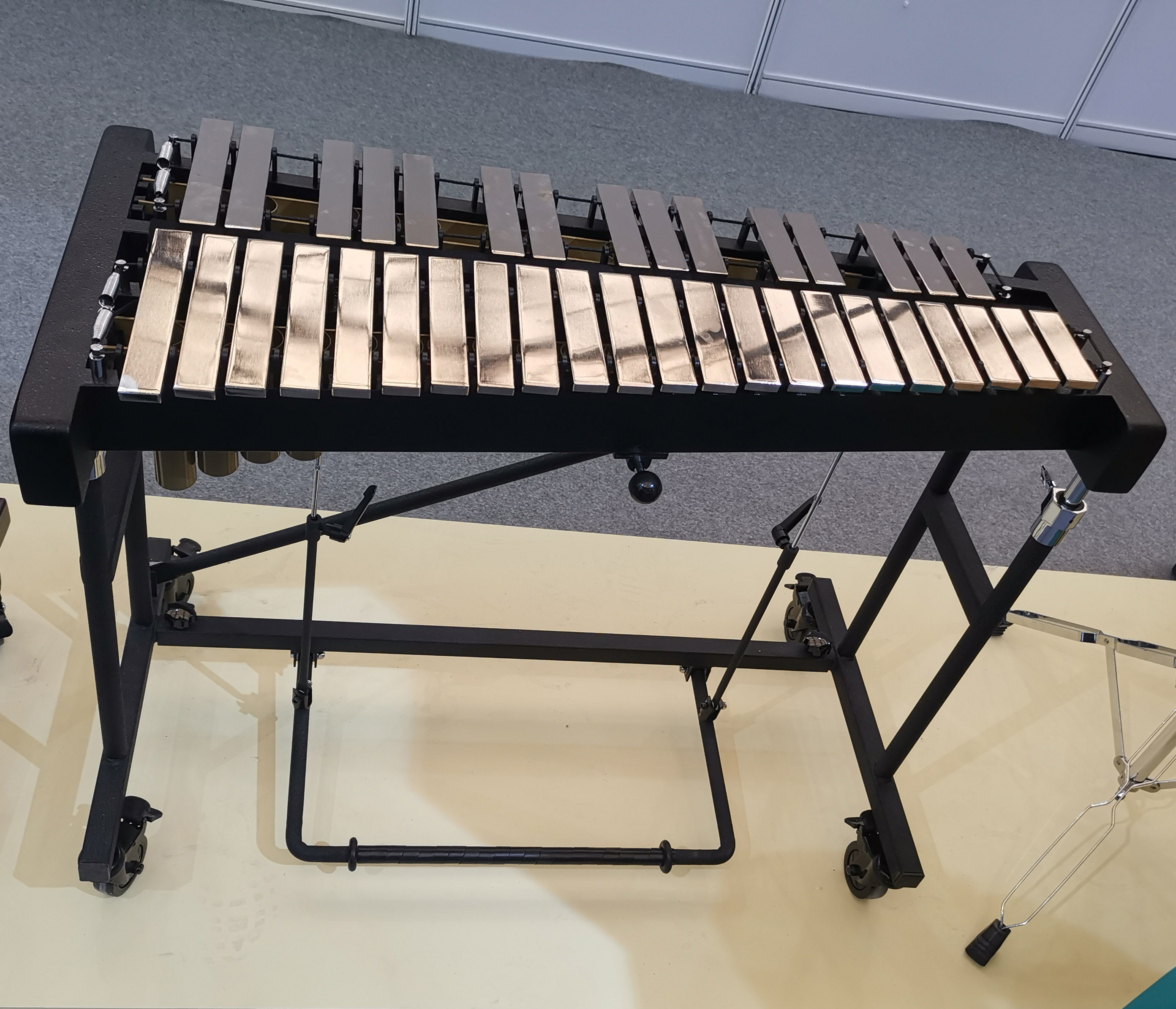 津宝专业钢片bl637s钟琴铝板八度bl741s支架木琴