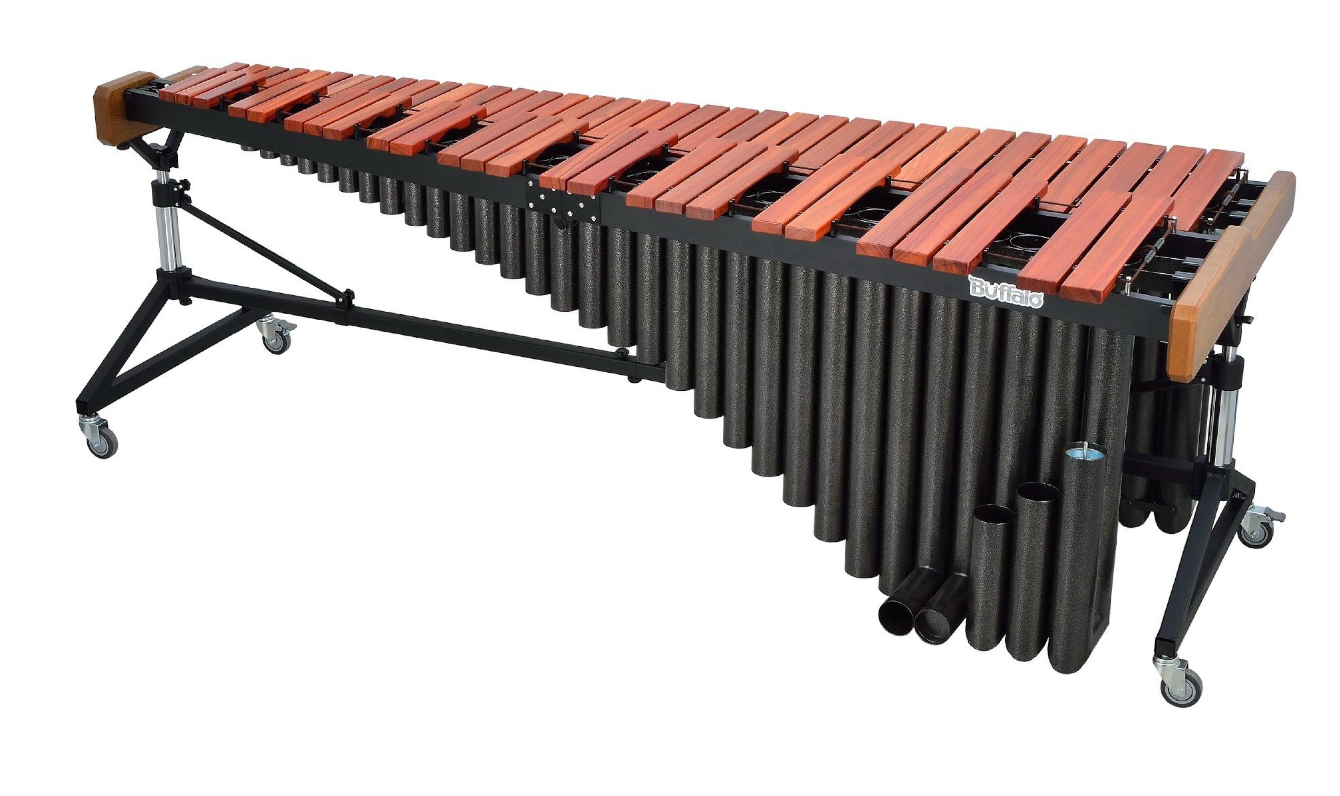 促销台湾水牛buffalo专业马林5个八度红木木琴木琴