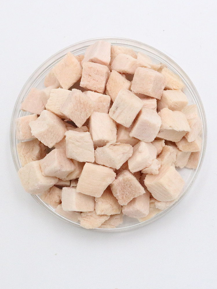 信得 宠物狗鲜肉冻干鸡胸肉粒零食鸡肉冻干成犬幼犬训练奖励狗粮