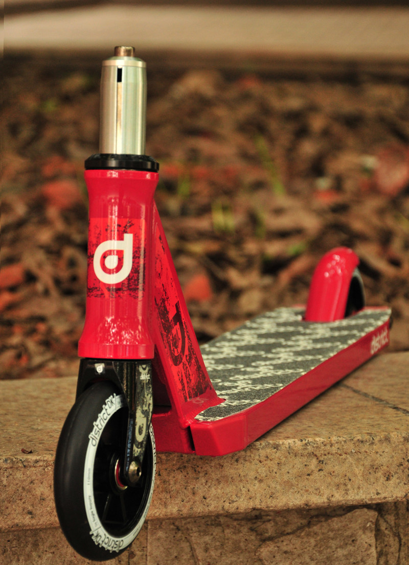 滑板车district极限高端dk2升级成人特技代步滑板车