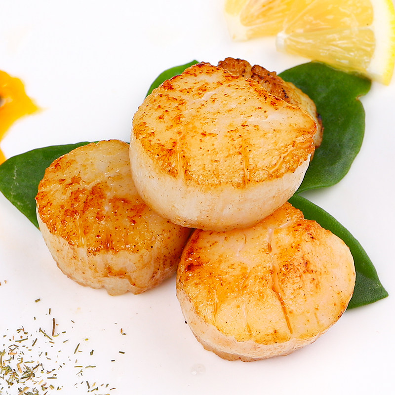 带子海鲜加拿大贝柱新鲜超大号瑶柱刺身冷冻鲜贝扇贝柱大帆立贝柱