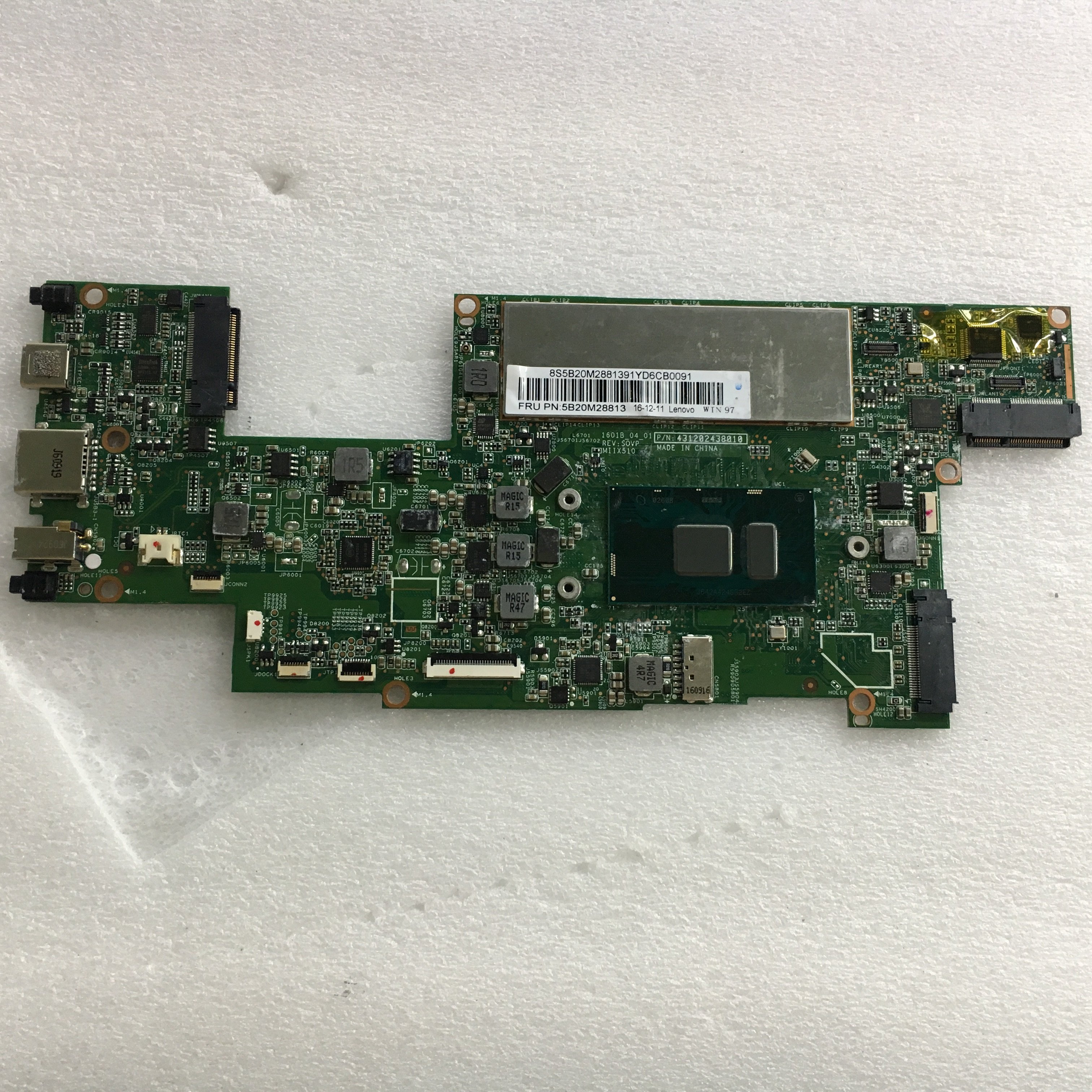 联想miix51012iskmiix510miix30010iby主板单购现货主板