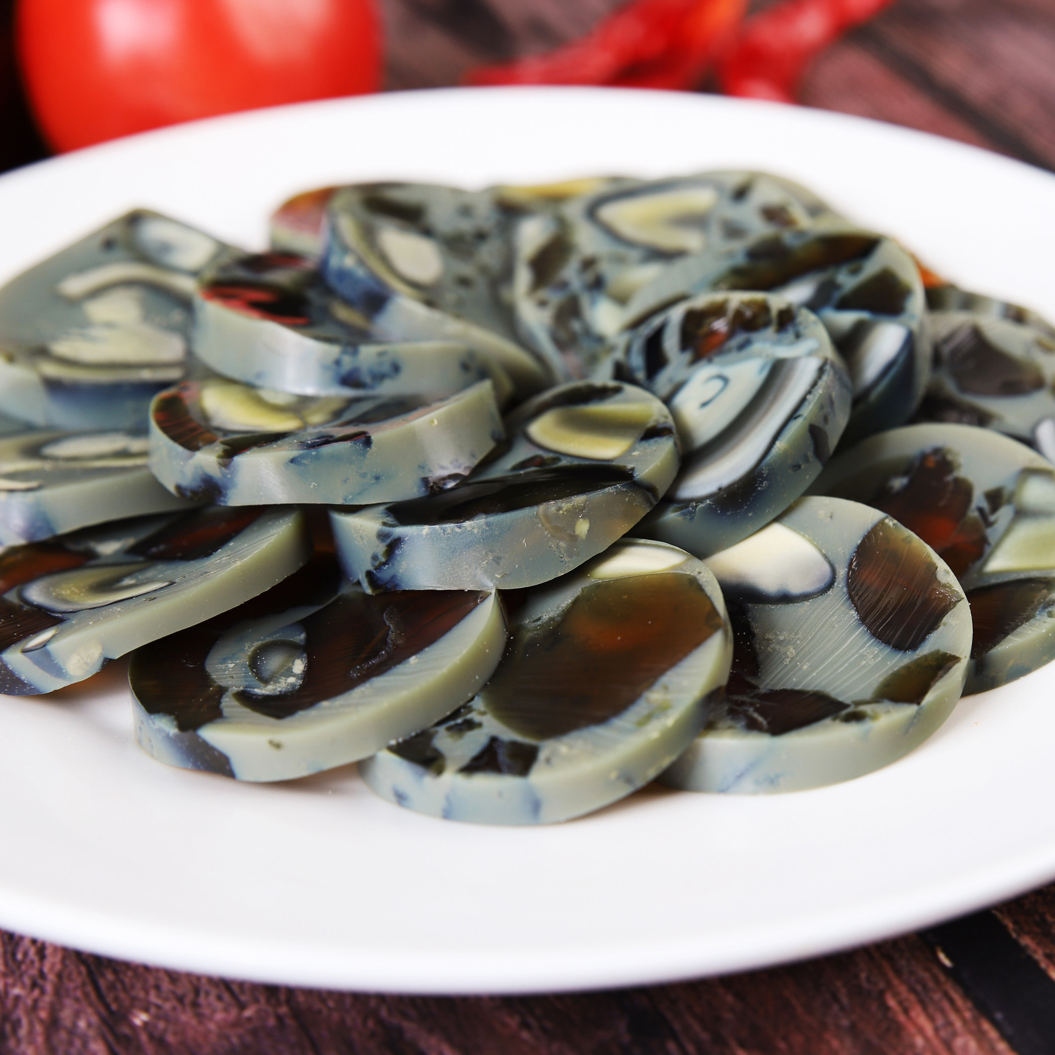 顺意松花蛋450g凉拌香肠皮蛋早餐营养香肠