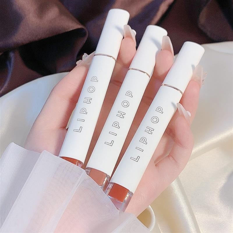 liphop唇骑士哑光小众众口红唇泥女不沾镜面唇釉唇彩