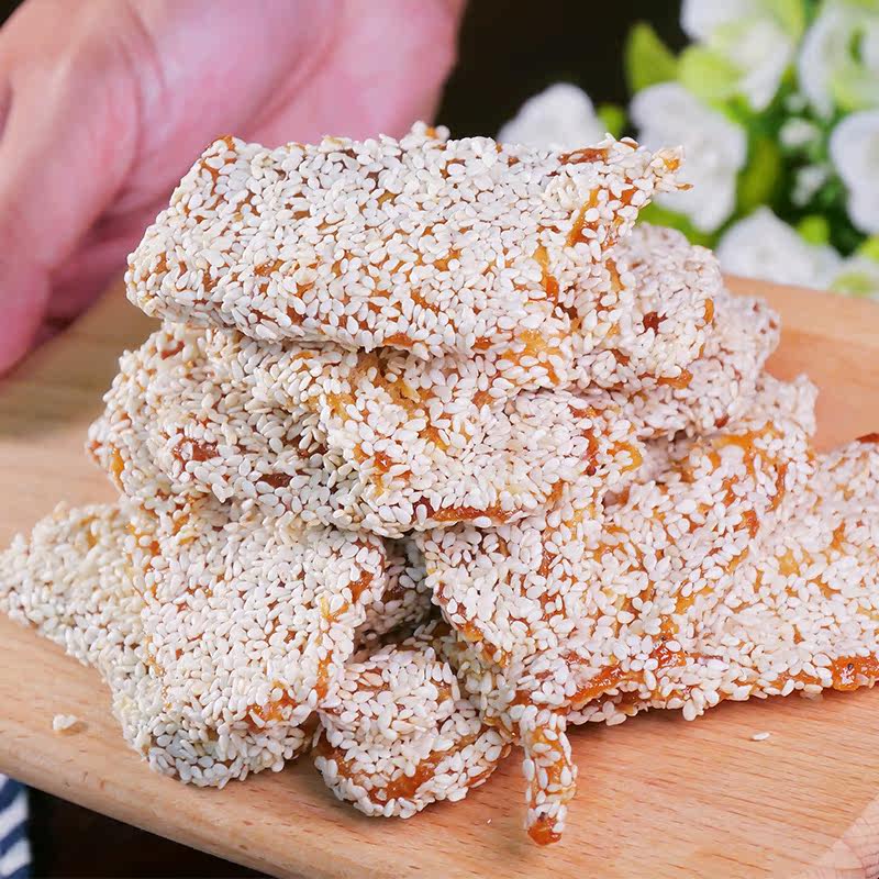 鱼臻多 北海特产海味干货零食芝麻蜜汁鱼排鱼骨即食鱼排