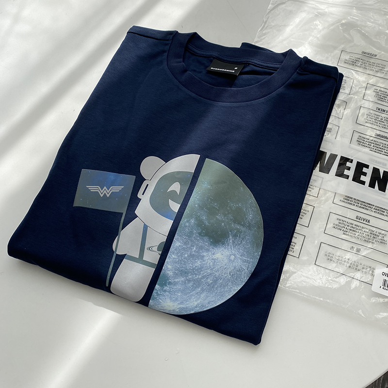 柜1600！意大利高端奢级水柔棉！短袖T恤男2021年新款纯棉ins潮牌