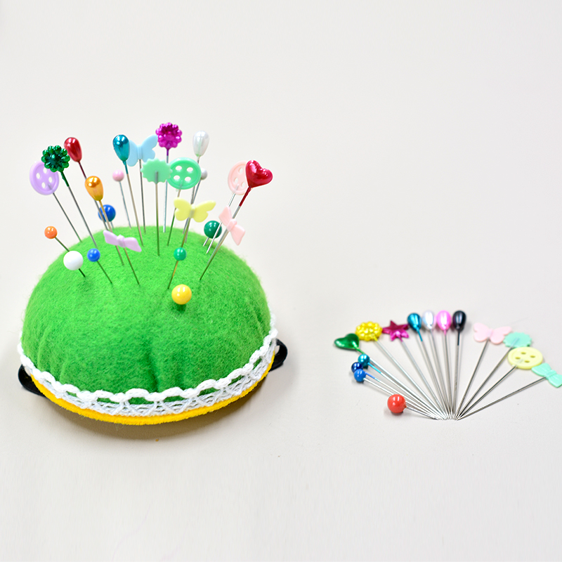 彩色大头针固定服装定位珍珠大小小号定型手工针