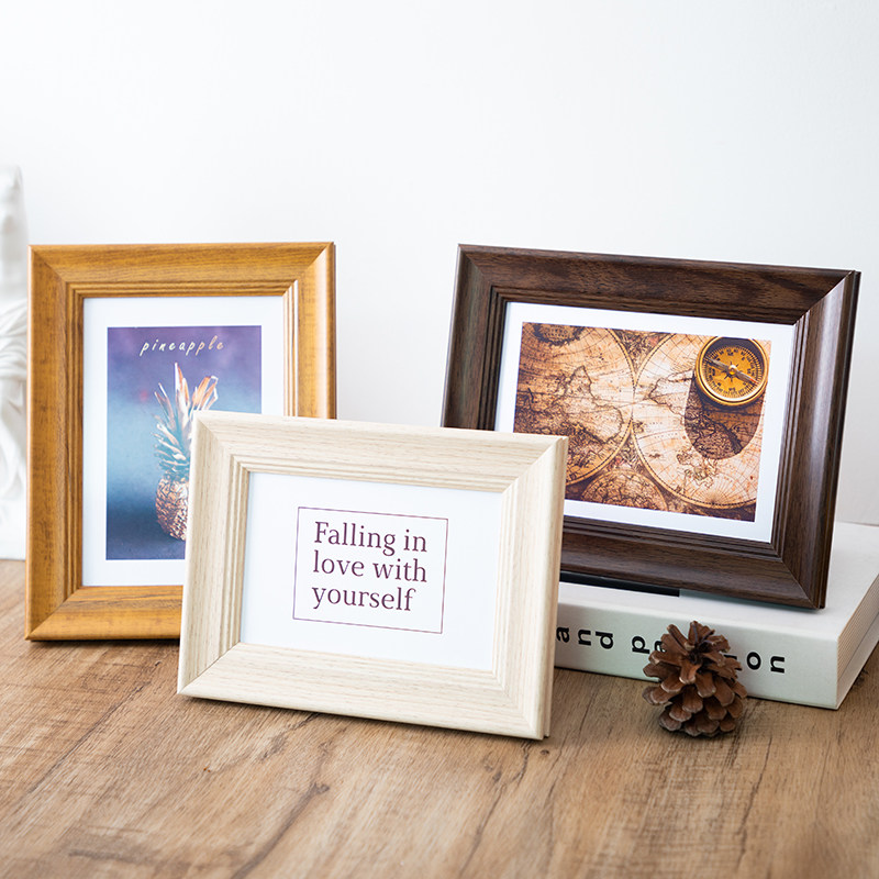 相框摆台5寸6寸7寸8寸10寸12寸a4挂墙画框婚纱创意加洗照片框定制