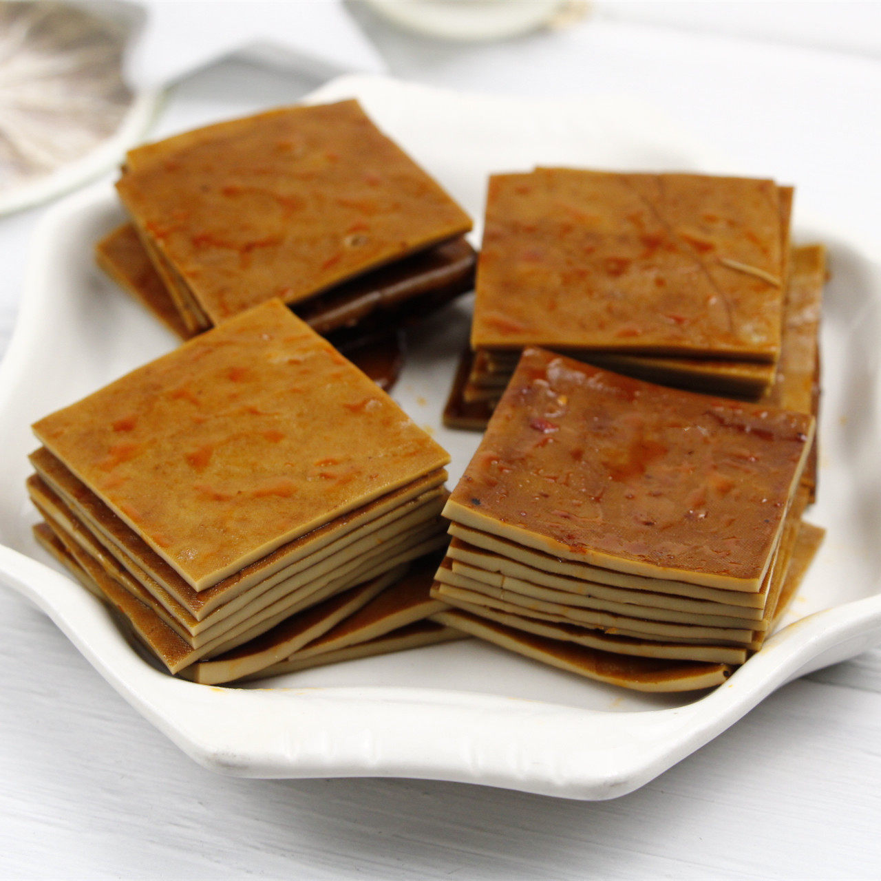 四川广安特产杨门豆干顾县牛皮豆腐干五香干麻蔬菜干