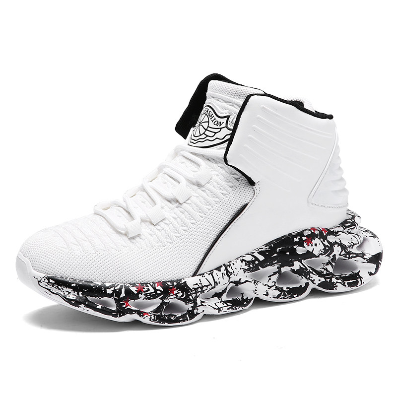 aj男鞋官网刀锋跑鞋学生夏季透气高帮鞋