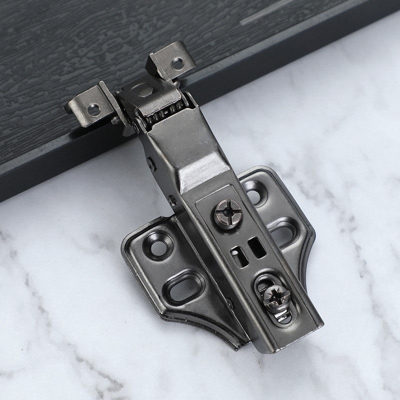 合页铰链黑色液压直供衣柜铝框门极简金属阻尼普通型合页