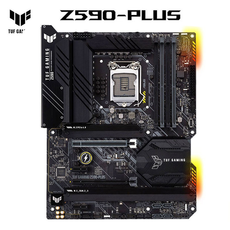 华硕z590游戏主板z590a/f/m13h搭配11代11700k/11900k cpu套装