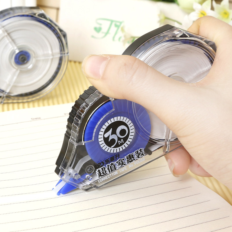 修正批发乐普普升韩版改错小学生文具改正大容量修正带
