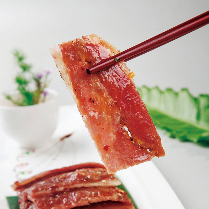 南阳雪花培根手抓配料商用食材冷冻半成品煎炸培根