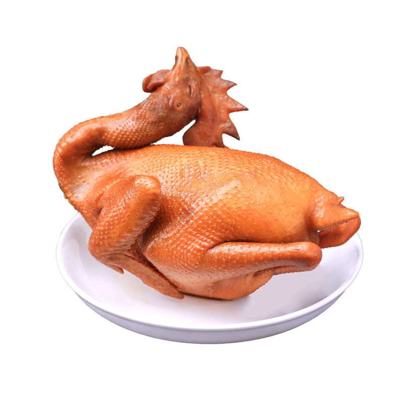 广东卤味土鸡800g烧鸡特产美食手撕零食熟食鸡熟食