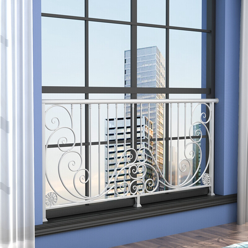 扶手阳台护栏铁艺楼梯装饰阁楼栏杆飘窗防护栏浴室扶手