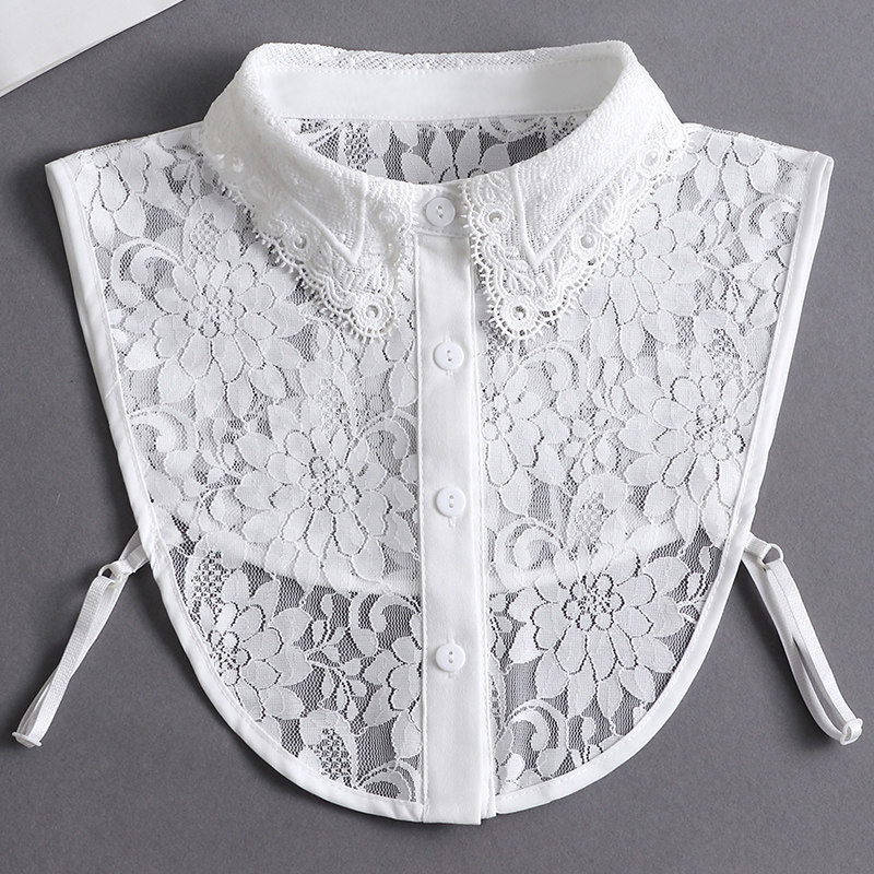 假领衣领2020年春秋冬季高端子女多功能百搭毛衣假领