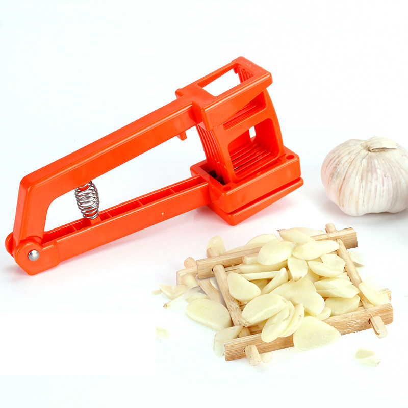 韩国进口大蒜切片工具快速手动轻松蒜瓣切蒜片多功能切菜器