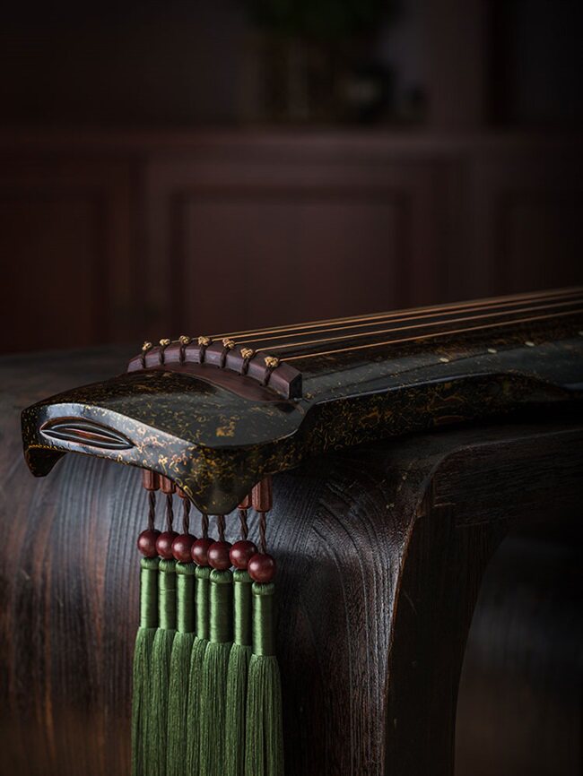 凡心森犀皮漆无痕式百年老杉木古琴初学者入门纯手工专业演奏级瑶