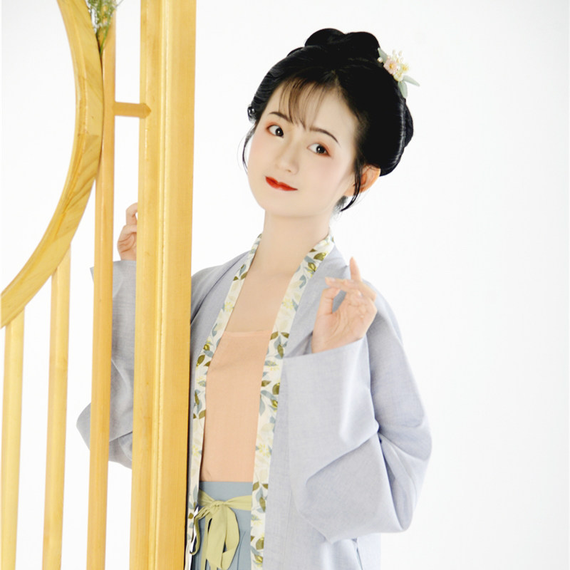 【镜水桐光】三角褶宋抹10色吊带通勤春夏宋制汉服china&tea1.