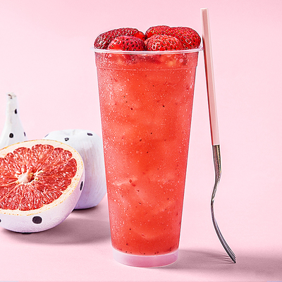 00:00太湖美林草莓果酱冰淇淋圣代刨冰沙冰果粒果酱奶茶店甜品原料3kg