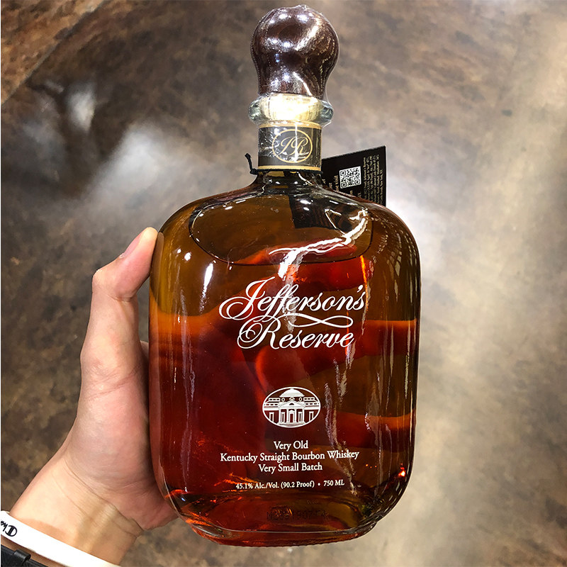 jeffersonreserve小桶直波本美国肯塔基原瓶进口威士忌洋酒威士忌