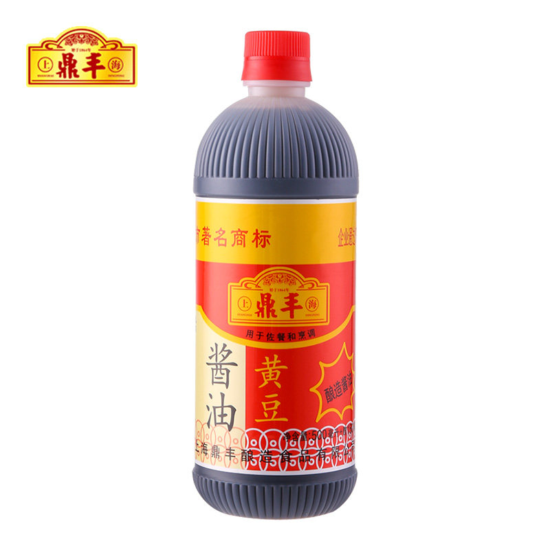 酱油炒菜上海鼎丰黄豆650ml厨房调料冷菜凉拌酱油
