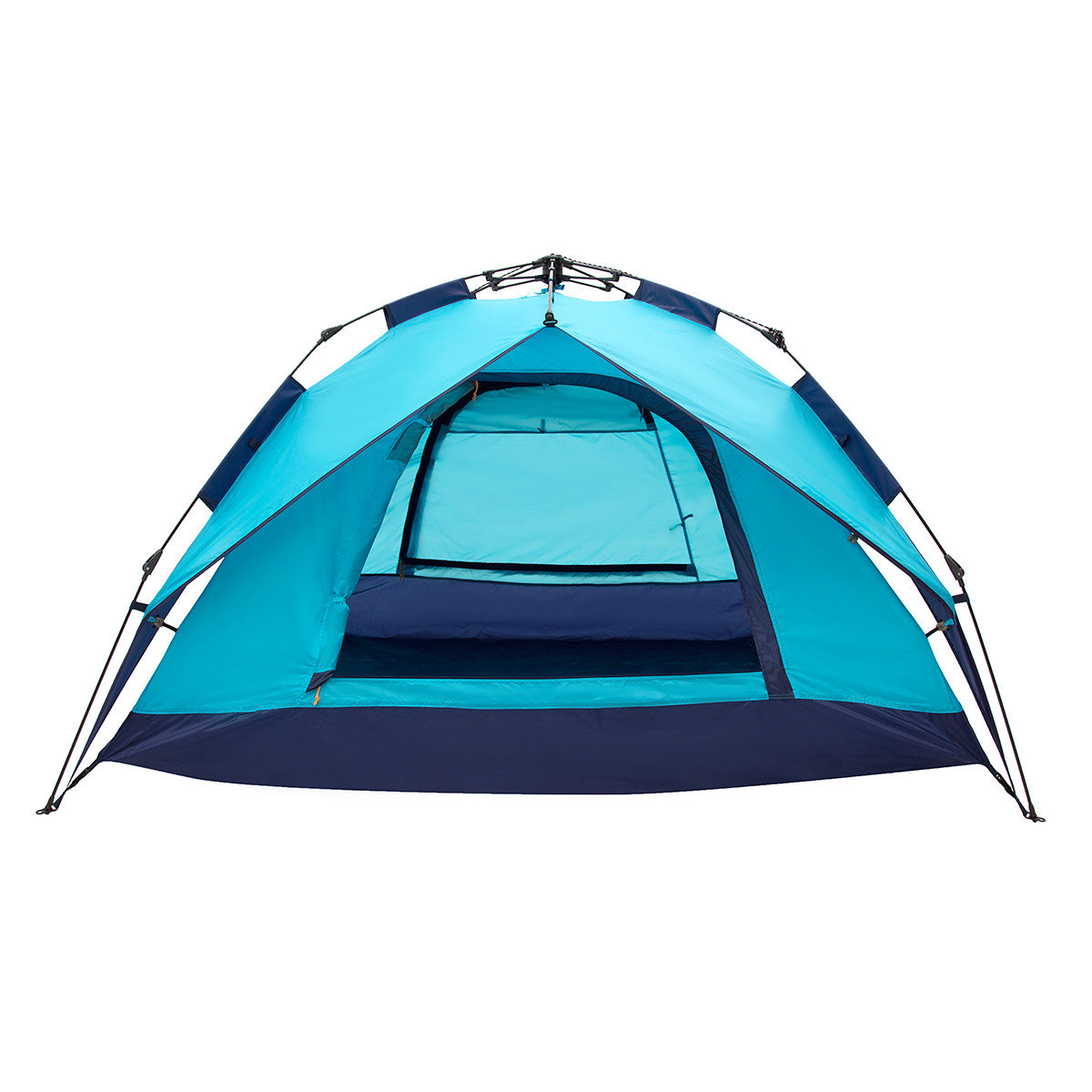 探路者帐篷 19秋冬户外通款防水三人速开帐tedh90852
