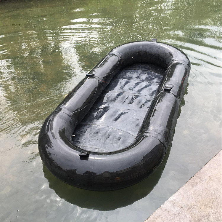 充气轮胎耐磨垂钓橡皮船钓鱼丁基双人防撞橡胶皮划艇充气艇