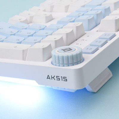 黑爵ak515女生机械键红轴茶轴青轴黑游戏笔记本有线键盘 原价392元