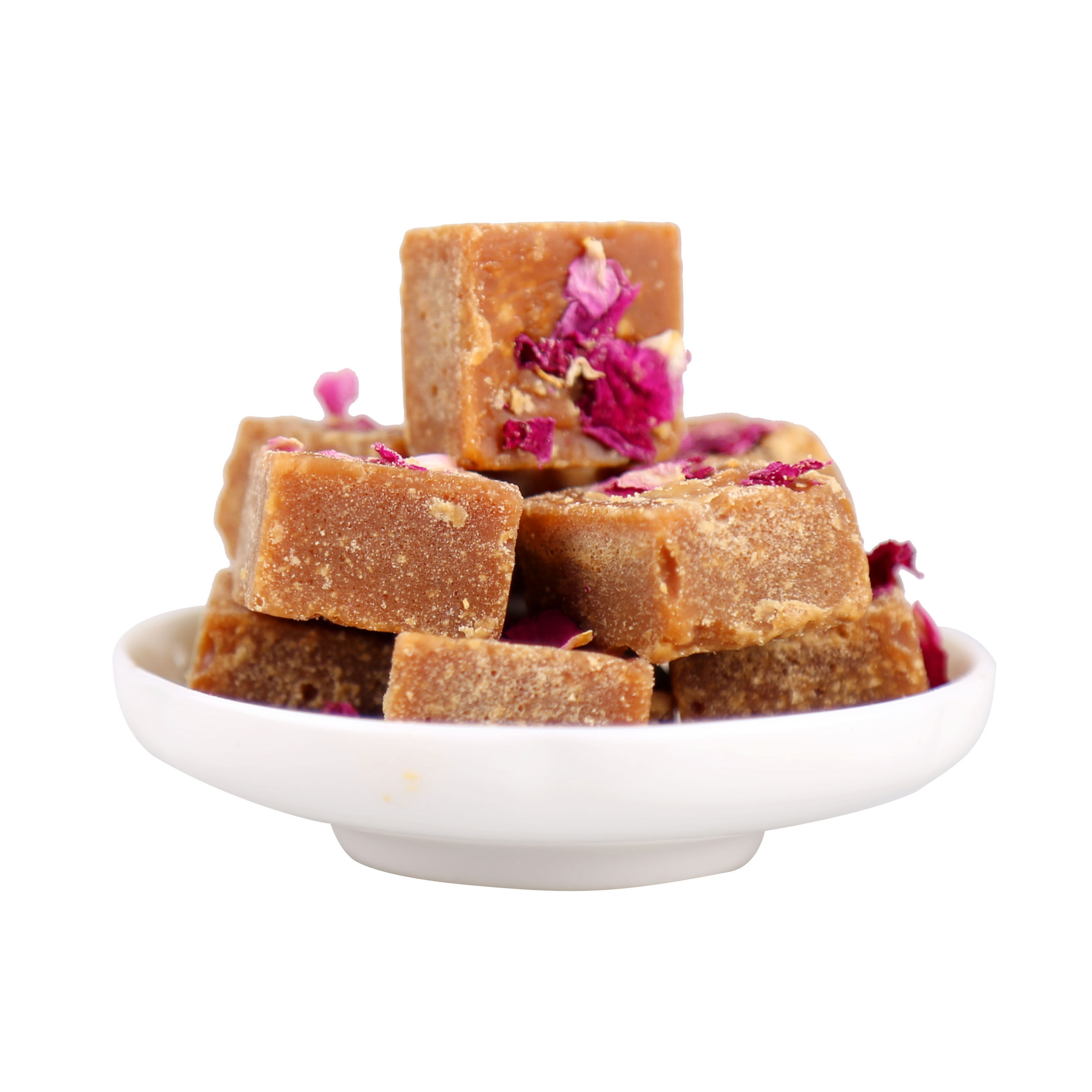 百年蔗古法红糖块手工玫瑰方糖学生大姨妈土红糖黑糖情人节礼物