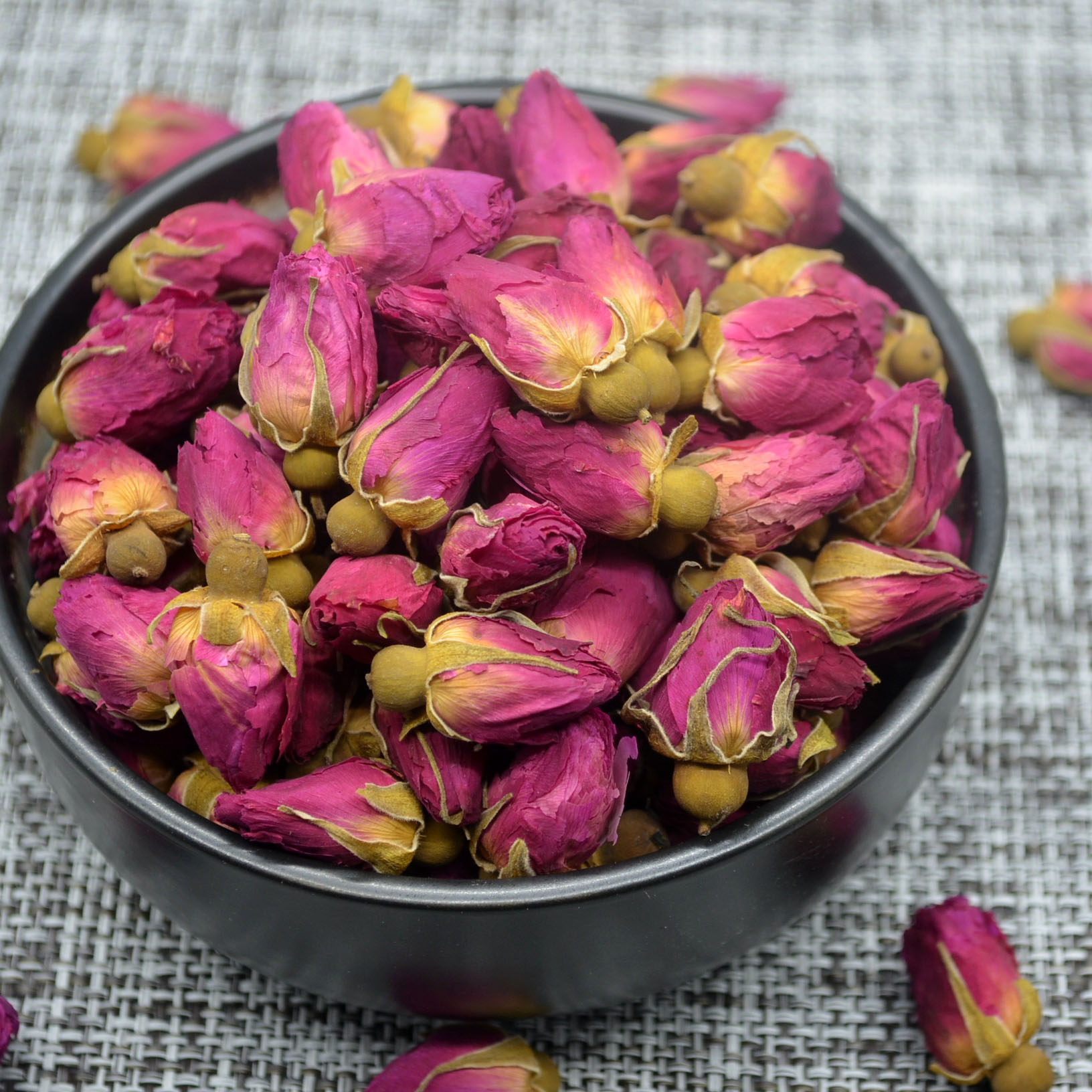 中药材玫瑰花茶新货山东平阴玫瑰王特级玫瑰花蕾食用无硫散装250g