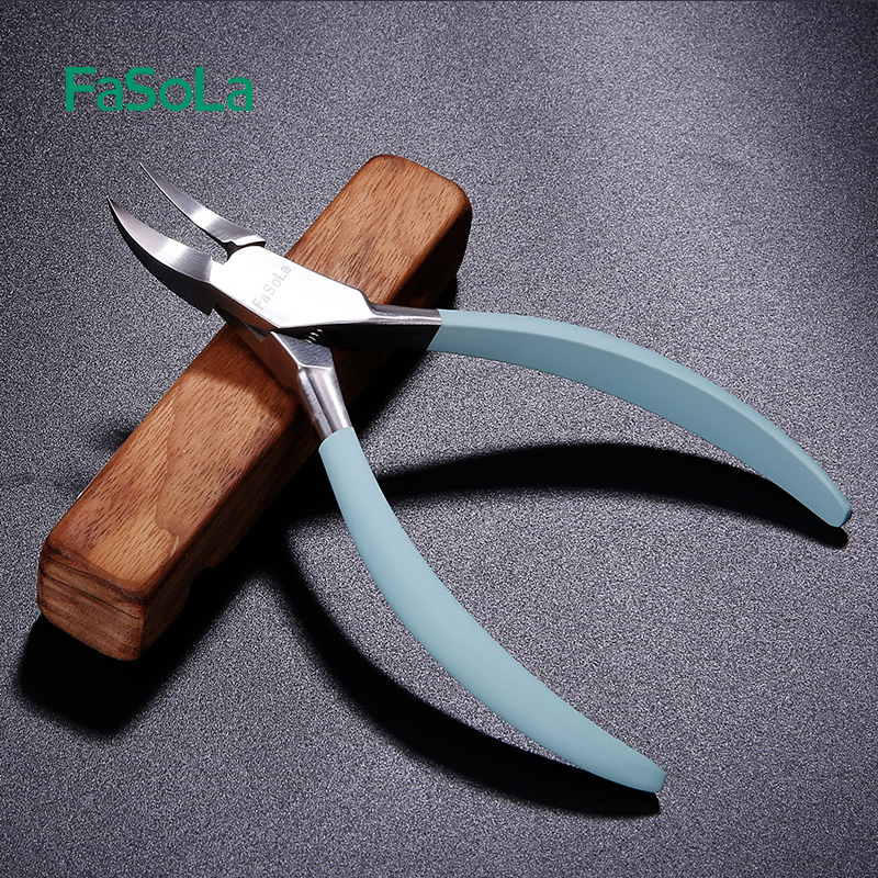 日本指甲刀 脚指甲钳灰指甲修脚刀指甲剪不锈钢脚趾甲嵌单个装