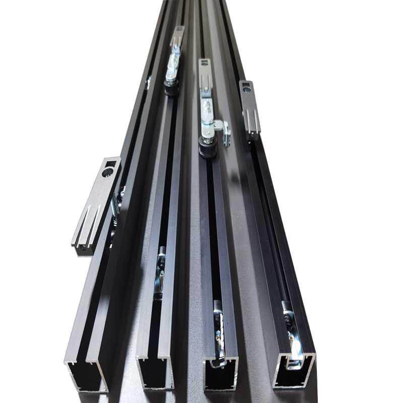 新款轨道联动移门推拉门吊轮进口静音滑轮轮滑其他金属制品