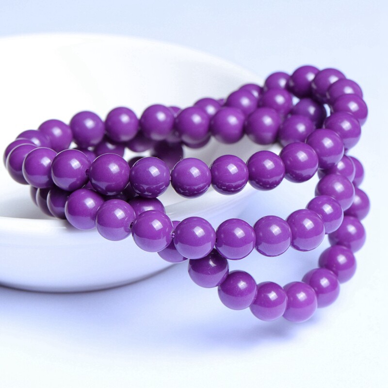 七宝水晶天然天然美美国紫云云母手链多圈手女款手链