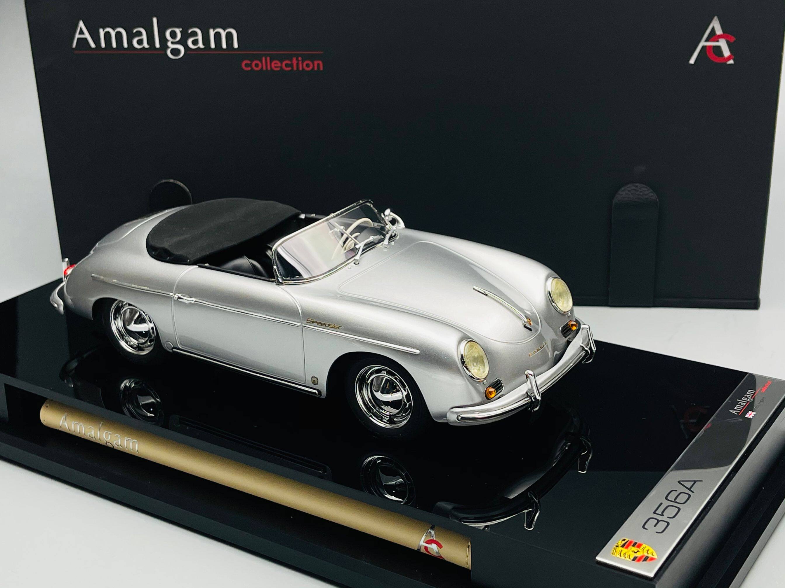 高德模型amalgam保时捷356aspeedster仿真汽车模型现货车模