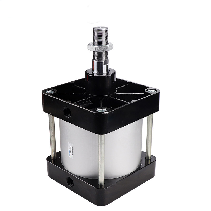 标准气缸大推力亚德客型大缸径拉杆可调行程汽缸sc200x100x25x50