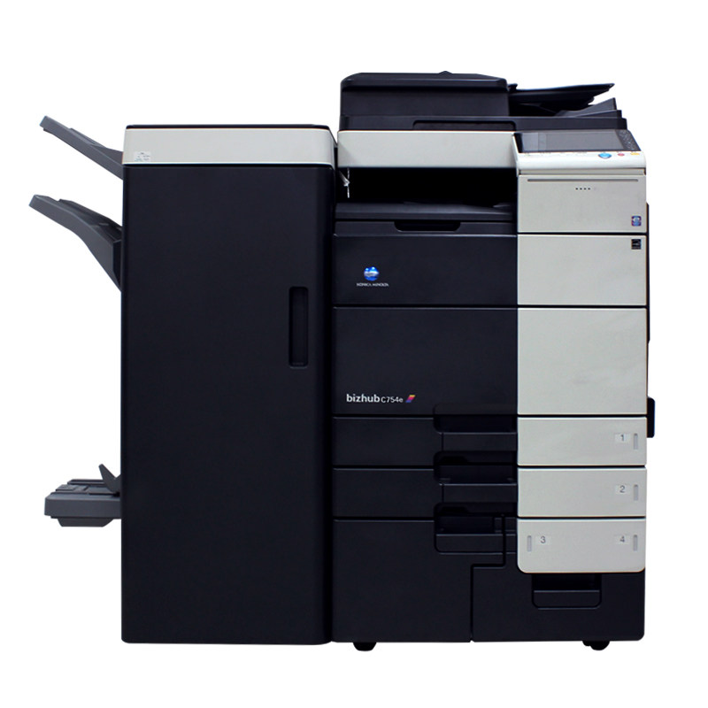 柯美c454 554e 754e 368 558 658 659彩色复印机a3激光打印一体机
